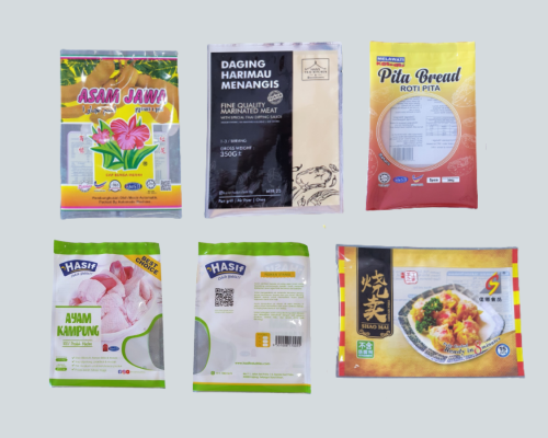 Custom printed frozen food packaging Malaysia – Enrich Package